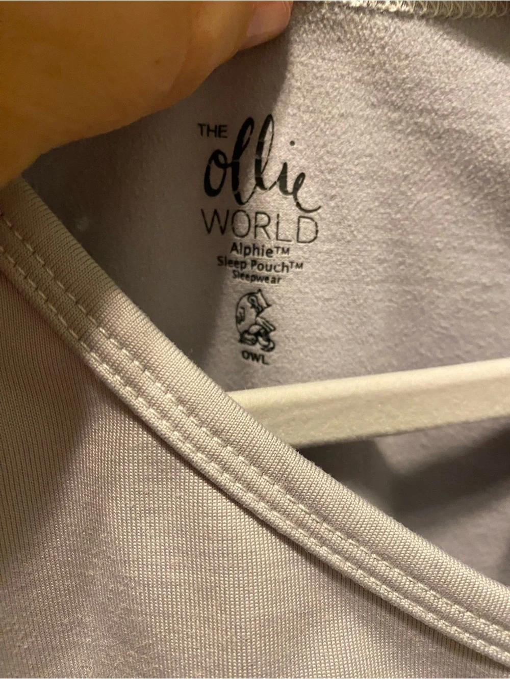 Alphie Neutral Gray Baby Sleep Sack - Cozy Swaddle Sack